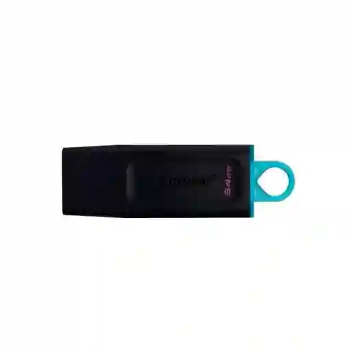 Memoria Usb 3.2 Kingston 64gb Gen 1 Datatraveler Exodia Negro-azul