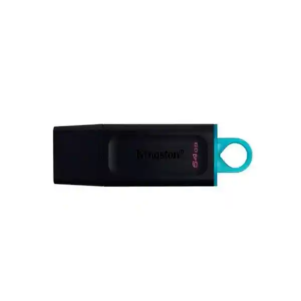 Memoria Usb 3.2 Kingston 64gb Gen 1 Datatraveler Exodia Negro-azul