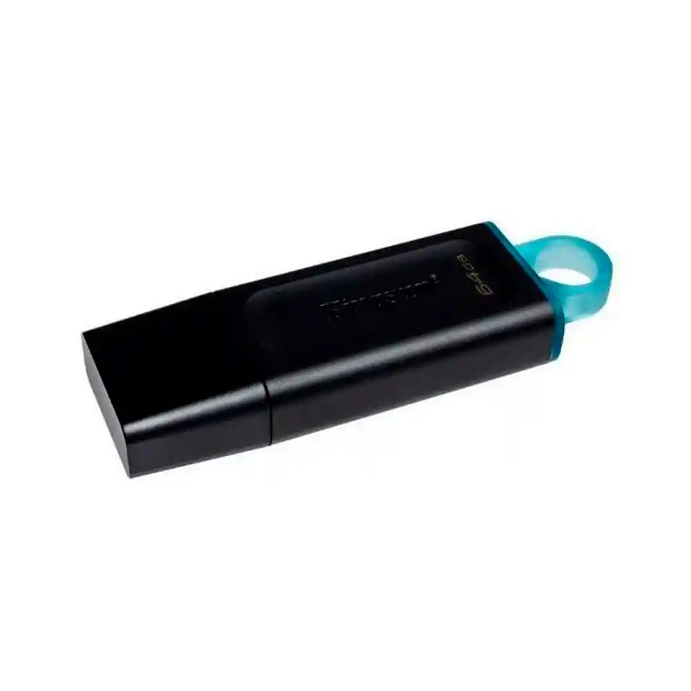 Memoria Usb 3.2 Kingston 64gb Gen 1 Datatraveler Exodia Negro-azul