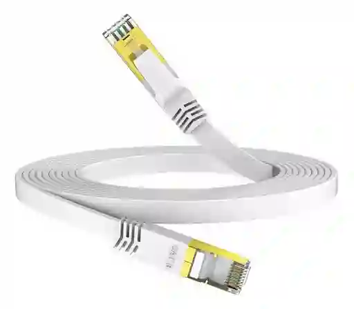 Cable De Red Lan Utp Ethernet Categoría 8 De 3 Metros Plano