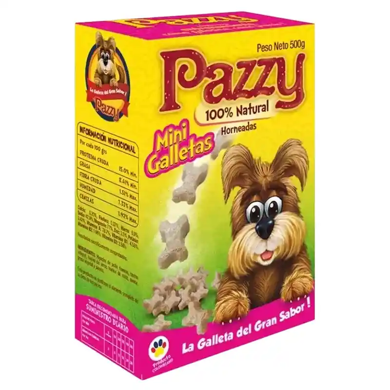 Galletas Pazzy Mini 500 Grs