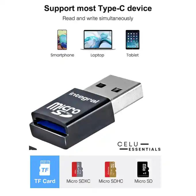 Adaptador Convertidor Micro Sd A Usb - Rappi