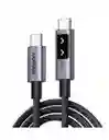 Cable Tipo C A Tipo C Ugreen Uno 100w 1m Con Pantalla Led