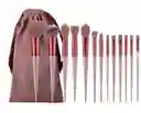 Juego De Brochas De Maquillaje De 13 Piezas