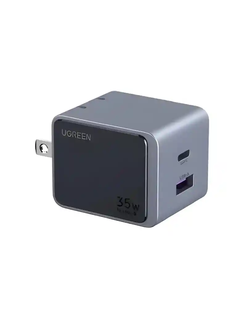 Cargador Ugreen Nexode S 35w Gan Doble Puerto Usb-c Y Usb-a