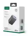 Cargador Usb C Ugreen Nexode S 65w Gan 3 Puertos