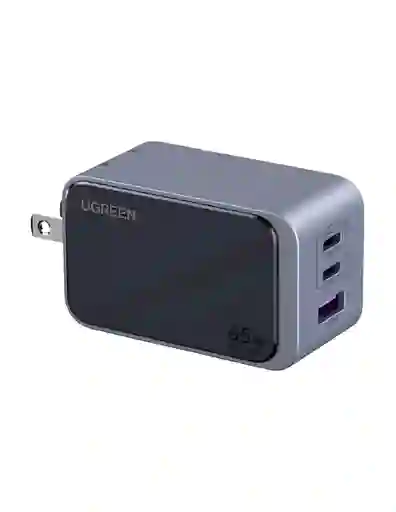 Cargador Usb C Ugreen Nexode S 65w Gan 3 Puertos