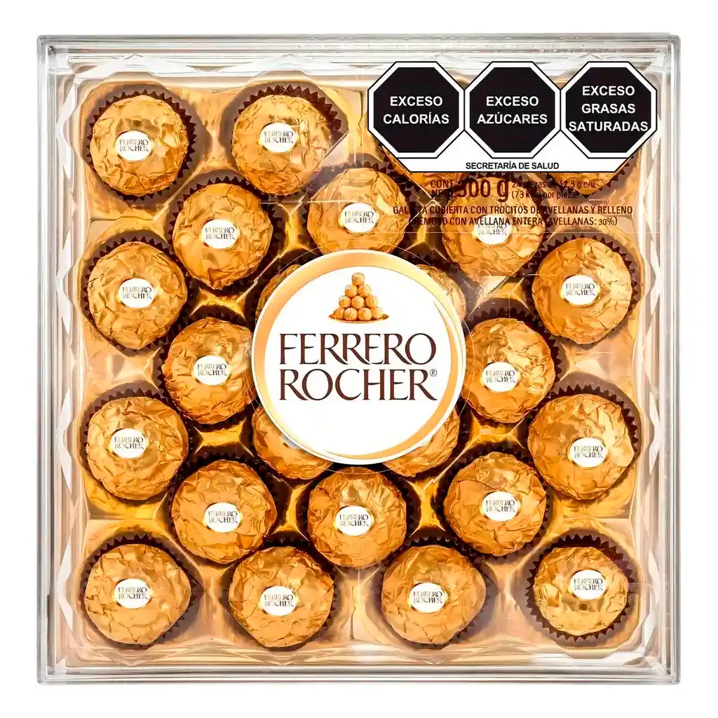 Estuche Chocolates Ferrero Rocher X24 Unidades