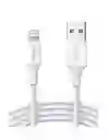 Cable Usb-a A Lightning Ugreen 1m Mfi Blanco Tpe