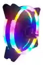 Ventilador Para Torre Gamer 12cm Rgb Doble Anillo