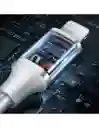 Cable Usb-a A Lightning Ugreen 2m Reforzado Mfi Blanco