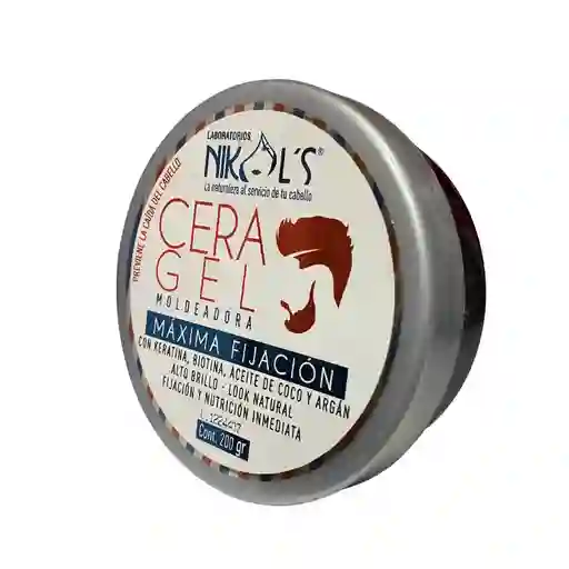 Cera Gel Moldeadore Maxima Fijacion Nikols