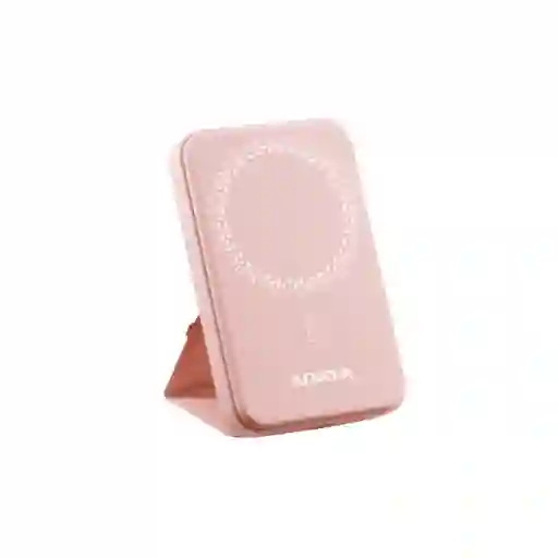 Power Bank Adata R050 Magnetic, Carga Rápida, Carga Inalámbrica - Rosa