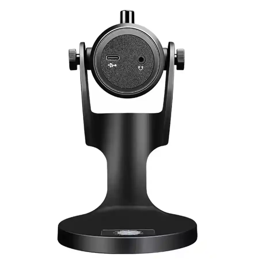 Micrófono Gamer Stream Y Podcast Jd-950 Rgb Negro