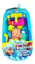 Bañera Muñeco Mini Baño Ducha Juguete Infantil
