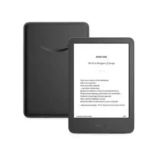 Tablet E-book Amazon Kindle 2024, Pantalla 6", 11va Generacion, Almacena 16gb, Wifi, Black
