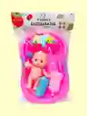 Bañera Muñeco Mini Baño Ducha Juguete Infantil