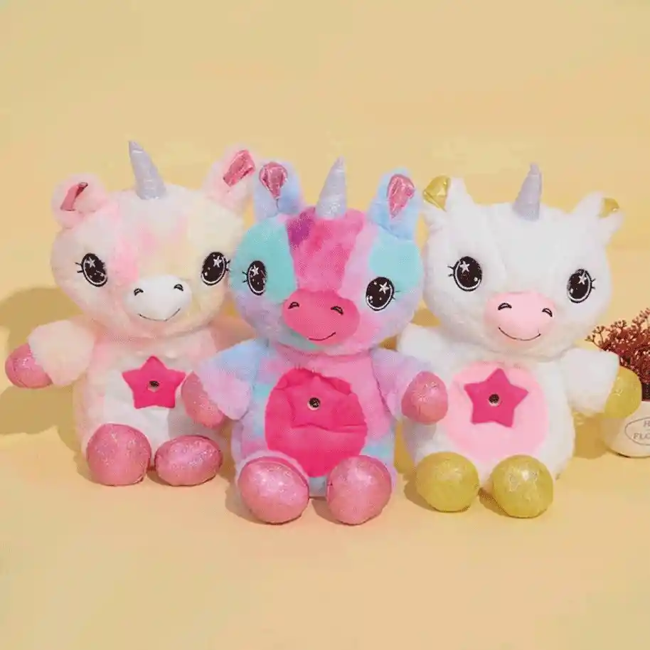 Peluche Proyector De Estrellas Star Belly Muñeco Luminoso