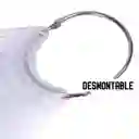 Muestrario De Uñas Llavero X 50 Tips Esmaltes Manicure Oferta Blanco O Transparente Aleatorio