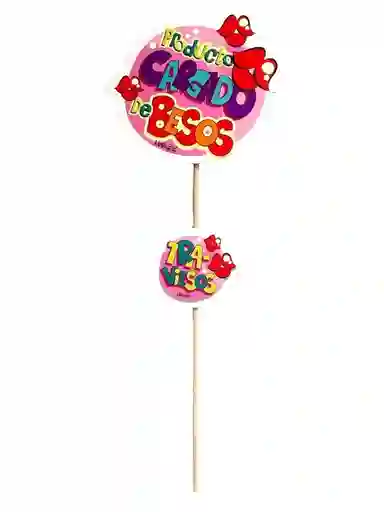 Hablador Para Fotos Fiesta Y Regalo Producto Cargado De Besos Cumpleaños Amor Aniversario Party