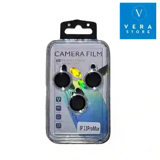 Kit De Aro Protector Para Camara Celular Iphone * Color Plateado (contiene 3 Uds)