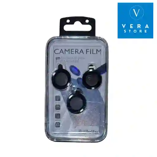 Kit De Aro Protector Para Camara Celular Iphone * Color Negro (contiene 3 Uds)