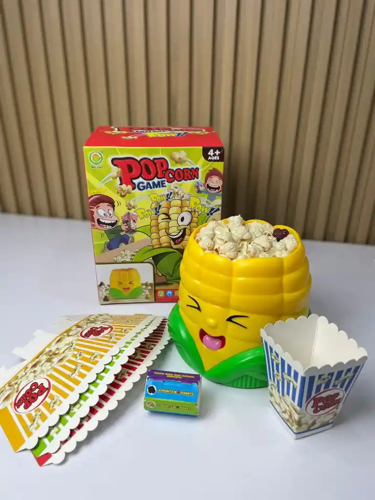 Pop Corn Game - Juego Juguete De Mesa Interactivo De Palomitas