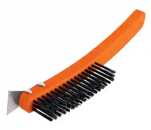 Cepillo De Alambre 51 Pinceles Acero Con Espátula