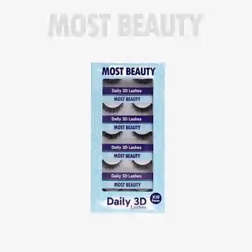 Caja De Pestañas Most Beauty G5 (10 Pares)