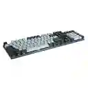 Teclado Gamer Mecanico Jeqang Jk919 Rgb Negro Gris
