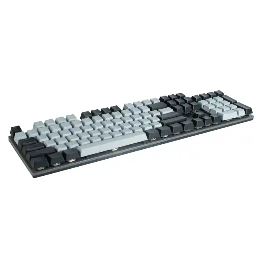 Teclado Gamer Mecanico Jeqang Jk919 Rgb Negro Gris