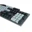 Teclado Gamer Mecanico Jeqang Jk919 Rgb Negro Gris
