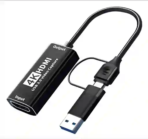 Capturadora De Video Hdmi 4k A Usb 3.0