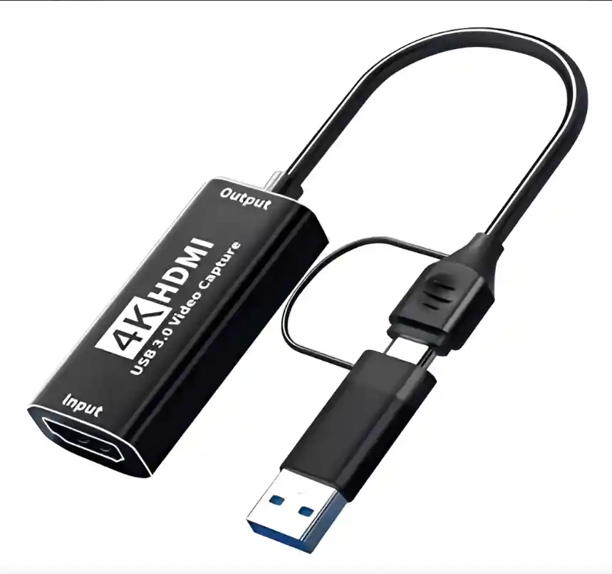 Capturadora De Video Hdmi 4k A Usb 3.0