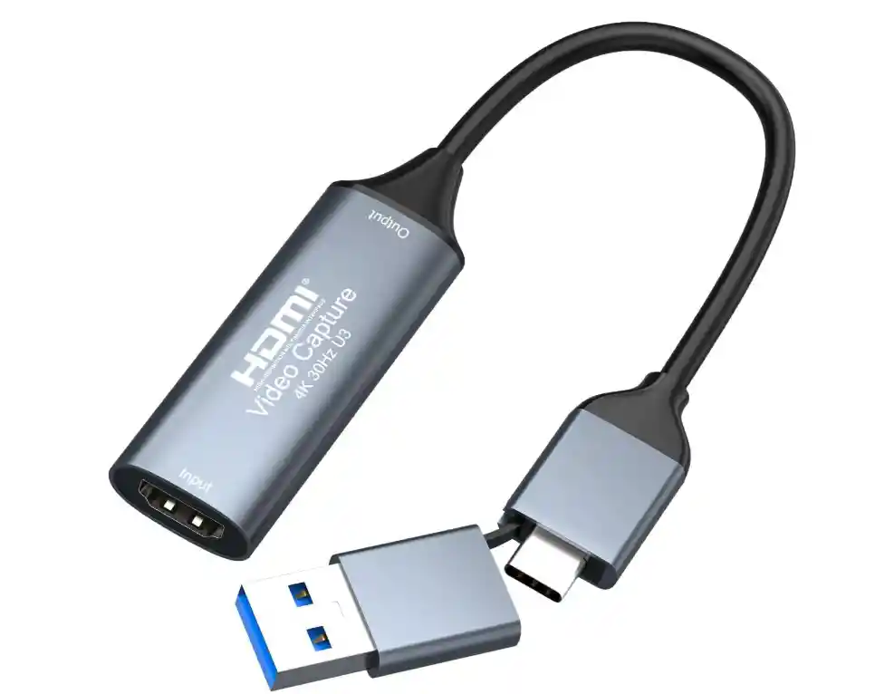 Capturadora De Video Hdmi 4k A Usb 3.0
