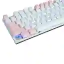 Teclado Gamer Mecanico Jeqang Jk919 Rgb Rosa