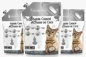 Arena Para Gato Calabaza Carbon Activado X4.5kg