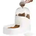 Dispensador De Comida Y Agua Para Mascotas