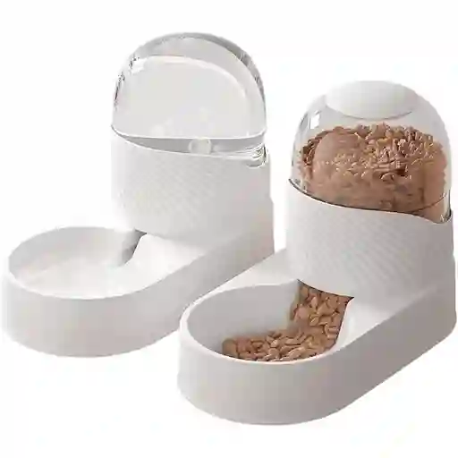 Dispensador De Comida Y Agua Para Mascotas