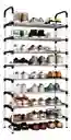 Zapatero Organizador 8 Estantes Color Negro Pablukas