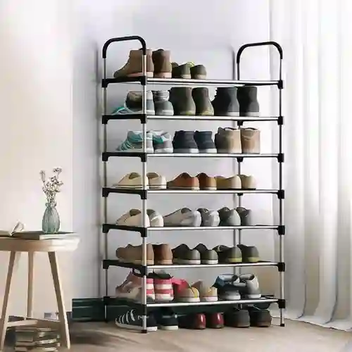 Zapatero Organizador 8 Estantes Color Negro Pablukas