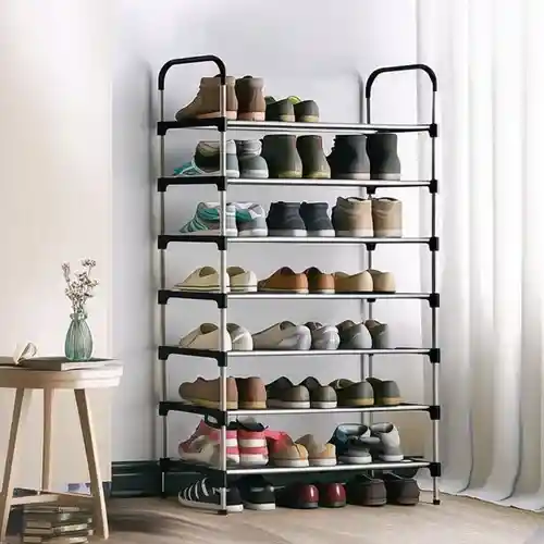 Zapatero Organizador 8 Estantes Color Negro Pablukas