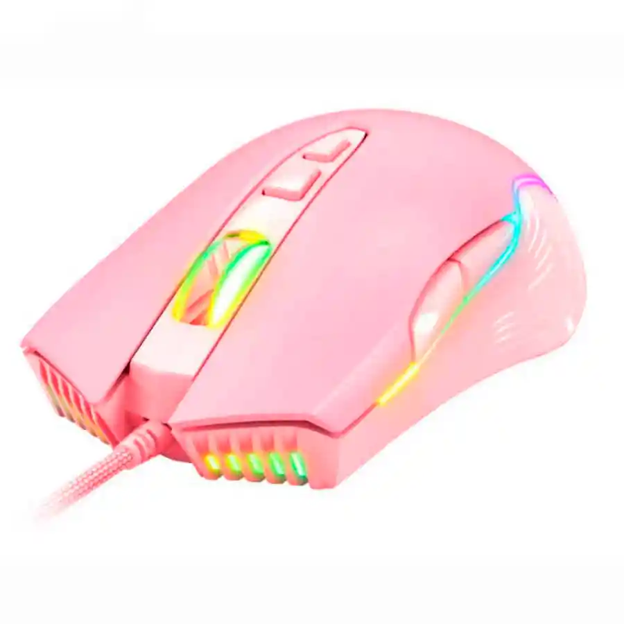 Mouse Gamer Onikuma Cw905 Rosa Rgb
