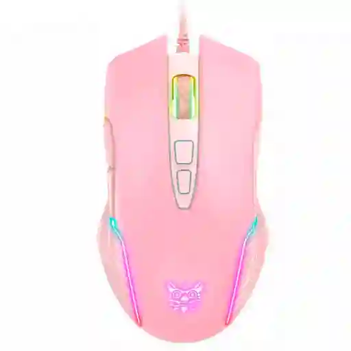 Mouse Gamer Onikuma Cw905 Rosa Rgb