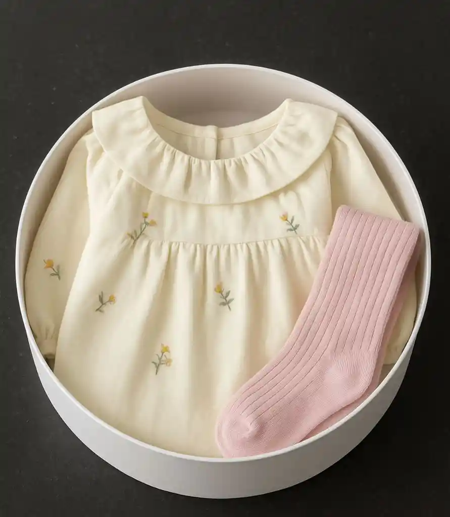 Kit Vestido Y Medias Encanto