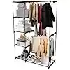 Closet Tubular Colgador De Ropa Armable 2 Niveles Metálico