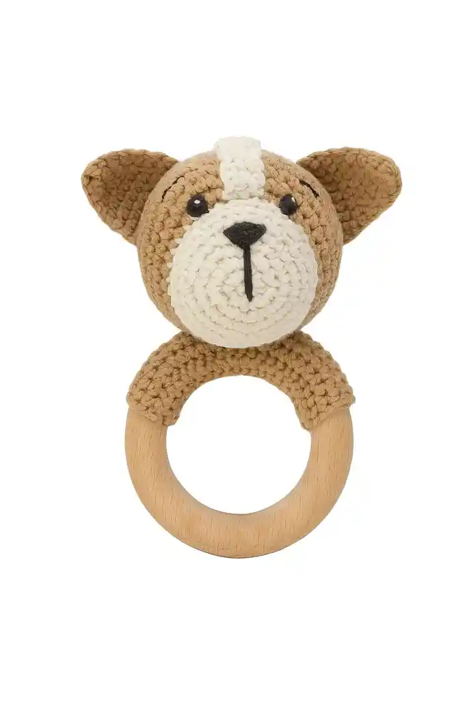 Sonajero Perro Estilo 1 Amigurumi