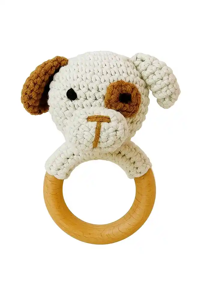 Sonajero Perro 2 Amigurumi
