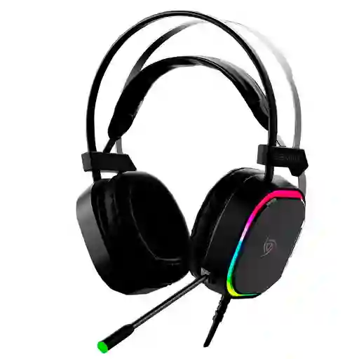 Diadema Gamer Vsg Gemini Negra Rgb