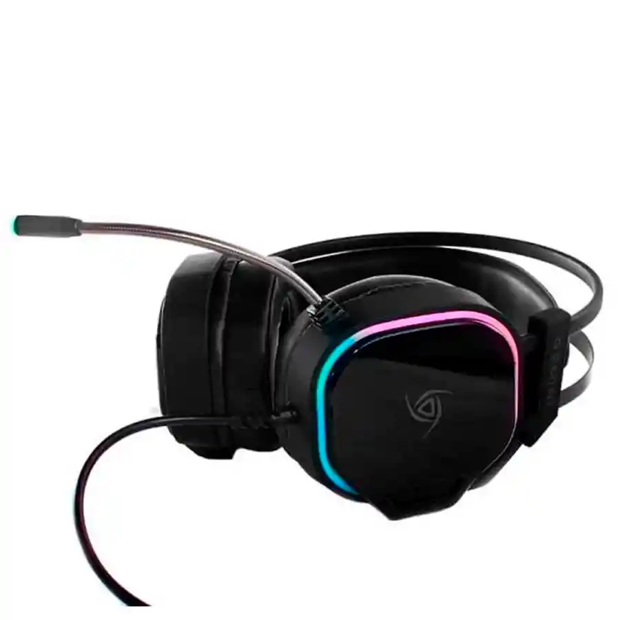 Diadema Gamer Vsg Gemini Negra Rgb